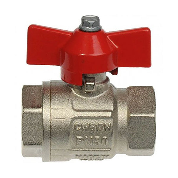 GT COMIS ART 374 VALVOLA A SFERA CON FARFALLA 1/4"