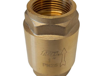 GT COMIS ART 402 VALVOLA DI RITEGNO A MOLLA IN OTTONE