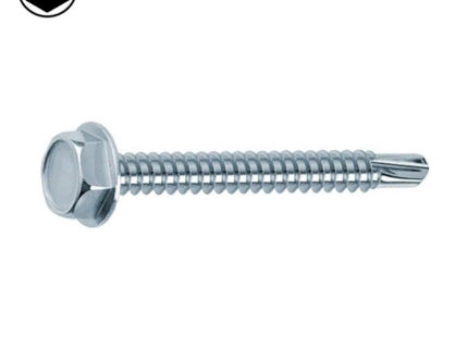 VITE AUTOPERFORANTE TE ZINCATA BIANCA D.MM 3,5X  9,5 UNI 8117