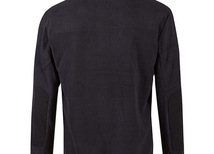 U-POWER FELPA IN PILE CON ZIP VENUS COLORE BLACK CARBON