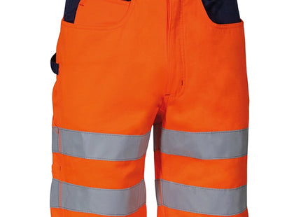 COFRA PANTALONCINO ALTA VISIBILITA&apos; VISIBLE COLORE ARANCIO FLUO