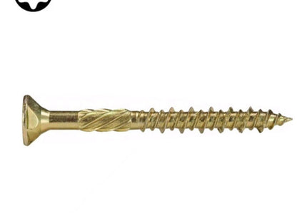 VITE DUOFIX PER LEGNO TSP TX ZINCATA GIALLA