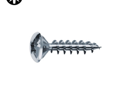 MUSTAD VITE PANELVIT FR PZ FRENANTE PER LEGNO NICHELATA