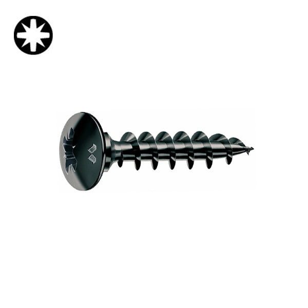 MUSTAD VITE PANELVIT FC PZ NEROPLUS PER LEGNO ALLUMINIO PVC