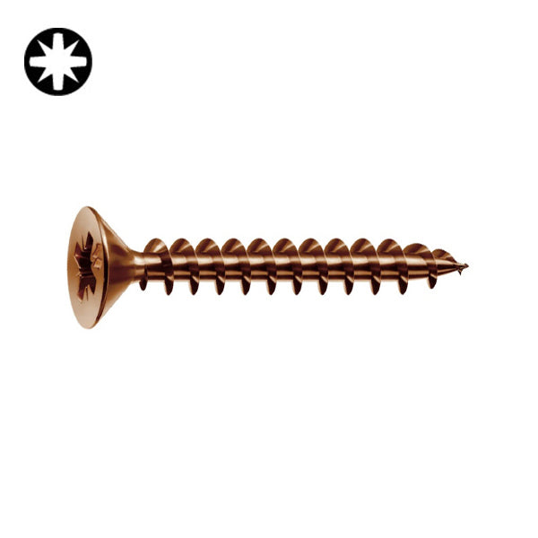 MUSTAD VITE PANELVIT UNIVERSALE TSP PZ PER LEGNO BRONZATA