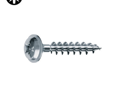 MUSTAD VITE PANELVIT FFL PZ PER LEGNO ZINCATA BIANCA