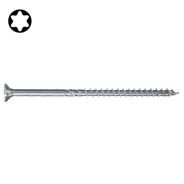 FISCHER VITE PER LEGNO FPF II CTP BC TSP ZINCATA BIANCA TX