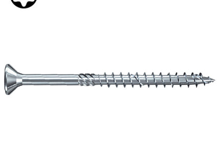 FISCHER VITI PER LEGNO FPF-ST ZPP TSP TX40 ZINCATA BIANCA