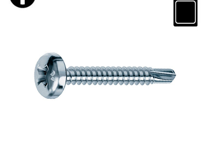 SODIFER VITI AUTOPERFORANTI TC PH ZINCATA BIANCA IN CONF.BLISTER