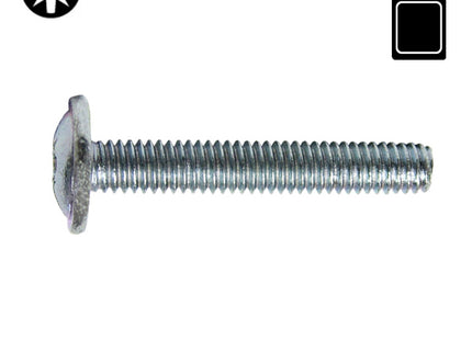 SODIFER VITI TESTA BOMBATA LARGA ZINCO CROMATE IN CONF.BLISTER