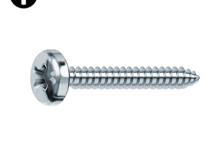 MUSTAD VITE AUTOFILETTANTE TC PH ZINCATA BIANCA