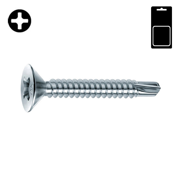 SODIFER VITI AUTOPERFORANTI TSP PH ZINCATA BIANCA IN CONF.BLISTER