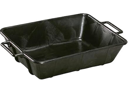 IVARS VASCA PER MALTA IN PLASTICA RINFORZATA CM45X67X17H NERO