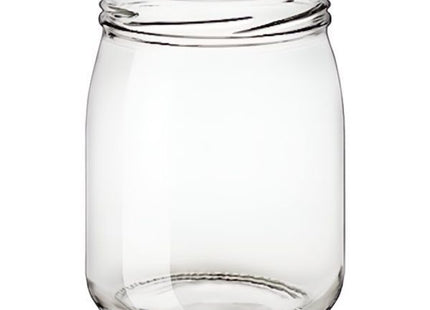 VASO IN VETRO ORTO PER ALIMENTI ML.580 SENZA CAPSULA D.MM82