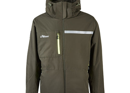 U-POWER GIACCA TECNICA IDROREPELLENTE WINK COLORE DARK GREEN