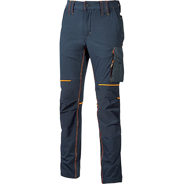U-POWER PANTALONE IN TESSUTO WORLD COLORE DEEP BLUE
