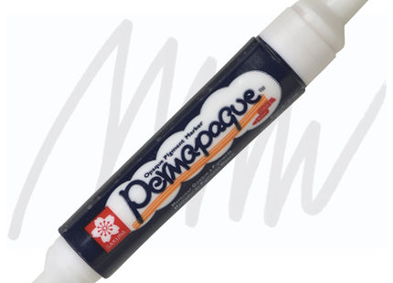 ELEMATIC MARCATORE PERMAPAQUE PUNTA SCALPELLO/CONICA MM5,5/1,2 BIANCO*