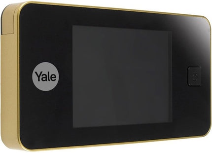 YALE SPIONCINO ELETTRONICO CON DISPLAY DIGITALE COLORE OTTONE