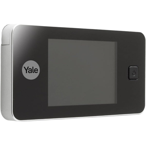 YALE SPIONCINO ELETTRONICO CON DISPLAY DIGITALE COLORE ARGENTO