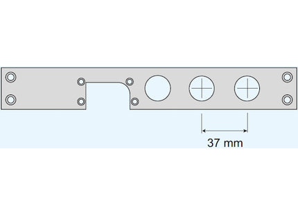 ASSA ABLOY FRONTALE PER INCONTRO ELETTRICO PER BLINDATO