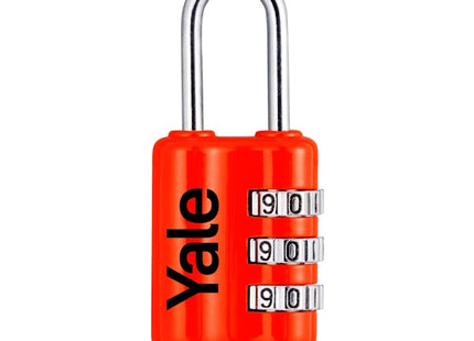 YALE LUCCHETTO DA VIAGGIO Y2 MM23 CON COMBINAZIONE ROSSO