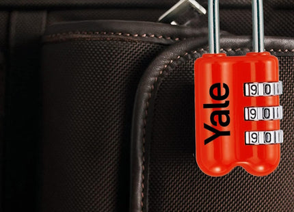 YALE LUCCHETTO DA VIAGGIO Y2 MM23 CON COMBINAZIONE ROSSO
