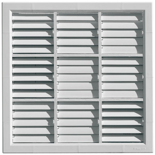 LA VENTILAZIONE GRIGLIA IN ABS DA INCASSO ORIENTABILE MM340X340 BIANCO