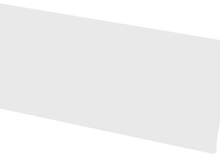 TRAFIL BATTISCOPA IN PVC FLESSIBILE MOD. M1 H.MM85X10MT BIANCO*