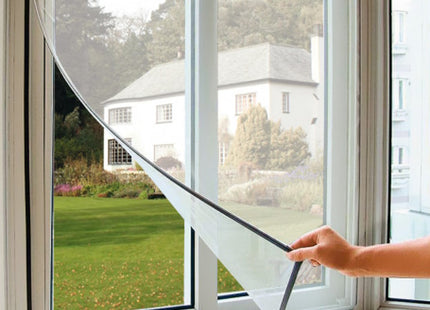 LA BRIANTINA ZANZARIERA A VELCRO PER FINESTRA CM130X150