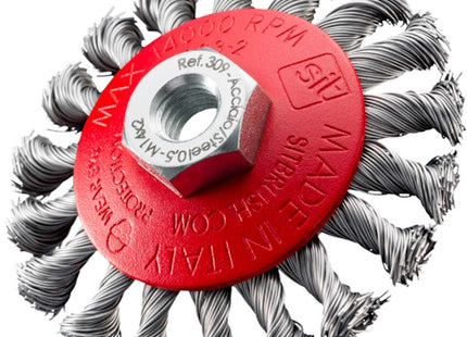 SIT SPAZZOLA CONICA A MAZZETTI RITORTI