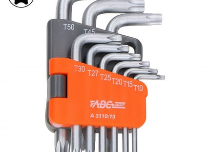 ABC TOOLS SMART SERIE  9 CHIAVI MASCHIO TORX DA T10 A T50