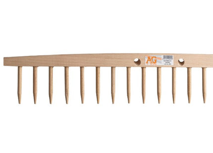 A&G RASTRELLO IN LEGNO PER FIENO A 19 DENTI LARGHEZZA CM70