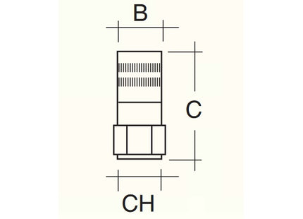 A&G MARTINELLI TESTINA 4 GRIFFES PER INGRASSATORI ART.945/4