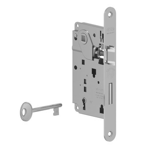 AGB SERRATURA PATENT CENTRO ENTRATA 50 ART.01001 CROMO OPACO