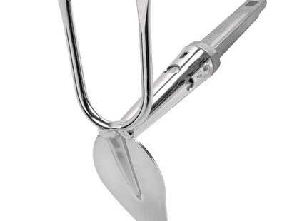 AGEF ZAPPETTA CUORE BIDENTE IN ACCIAIO CROMATO PER MANICO POLICLICK