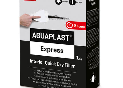 AGUAPLAST EXPRESS STUCCO IN POLVERE BIANCO KG 1