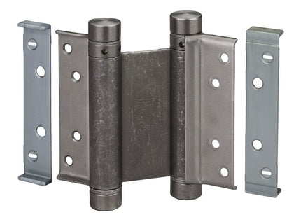 ALDEGHI ART. 101AL CERNIERA A MOLLA CON POMOLI CILINDRICI GREZZA