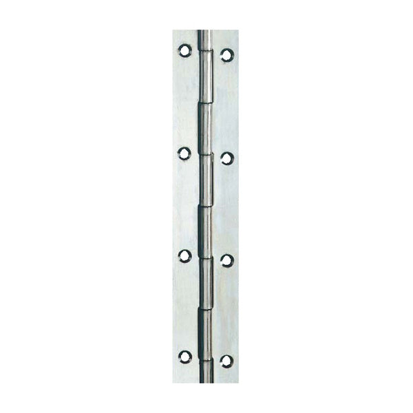 ALDEGHI ART.1208IN-PI CERNIERA A METRAGGIO CON FORI INOX