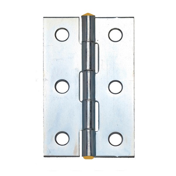 ALDEGHI ART. 120AZ-PO CERNIERA STRETTA ZINCATA PERNO OTTONE MM50