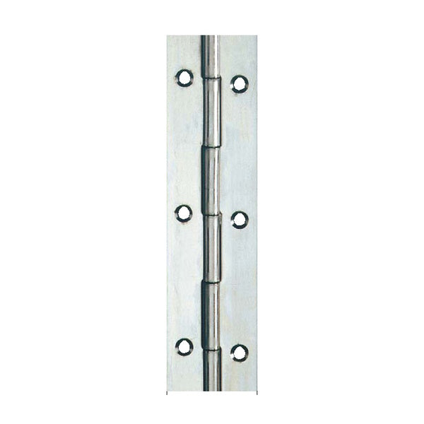 ALDEGHI ART.1212IN-PI CERNIERA A METRAGGIO CON FORI INOX MM80X2000