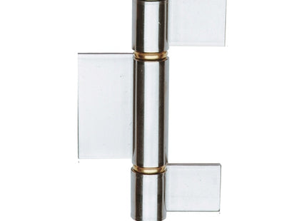 ALDEGHI ART.1235IN CERNIERA A SALDARE PER CANCELLI INOX 3 ALI MM150