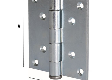 ALDEGHI ART. 129AZ CERNIERA AMERICANA PESANTE ZINCATA MM101
