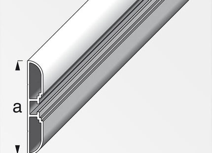 ALFER ROTAIA COAXIS ALLUMINIO NATURALE MM60X10 MT1 PORTATA MAX KG90