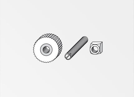 ALFER SET DI MONTAGGIO PER GANCI ACCIAIO/PLASTICA