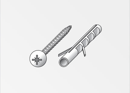 ALFER VITI MM 4,0X 45 E TASSELLI D.MM 6 PZ 8