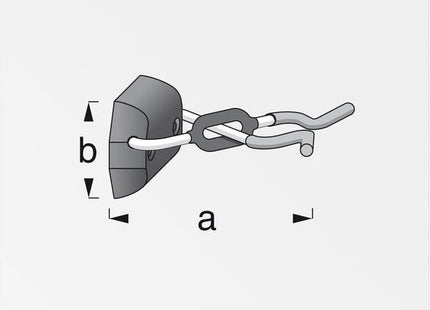 ALFER GANCIO PORTAUTENSILI PER PARETE X-STAR MM140 PORTATA MAX KG15