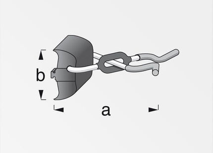 ALFER GANCIO PORTAUTENSILI PER STAFFA X-STAR MM140 PORTATA MAX KG15