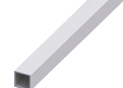 ALFER TUBO QUADRATO ALLUMINIO ANODIZZATO ARGENTO MM15X15x1 MT2
