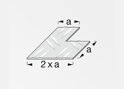 ALFER LAMIERE DI CONGIUNZIONE ALLUMINIO NATURALE MM 23,5 CONF.PZ4*