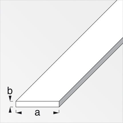 ALFER BARRA PIATTA ACCIAIO INOX MT1